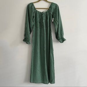 faithfull the brand gingham dress